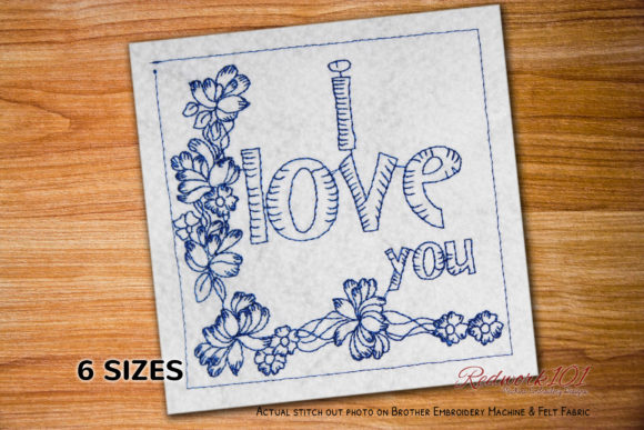 A Designer's Review: I Love You Pattern for Boutique Sweatshirts