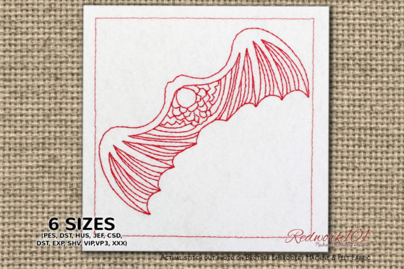 A Designer’s Look at the Fantasy Dragon Flying Embroidery