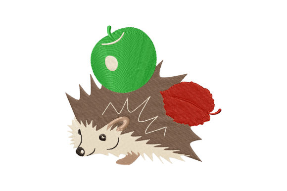 A Hedgehog Embroidery Design Perfect for Craft Fair Sales