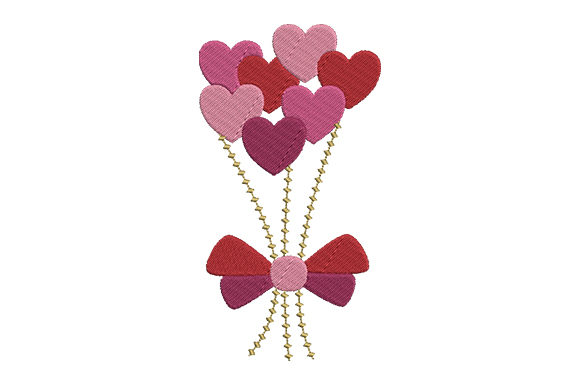 A Professional Embroidery Designer Reviews Bouquet of Hearts