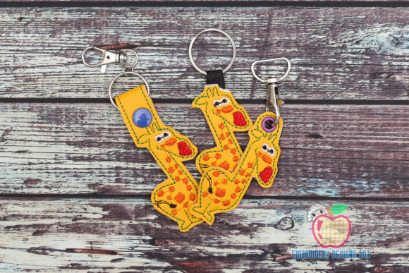 An Adorable Giraffe for Your Next Embroidered Project