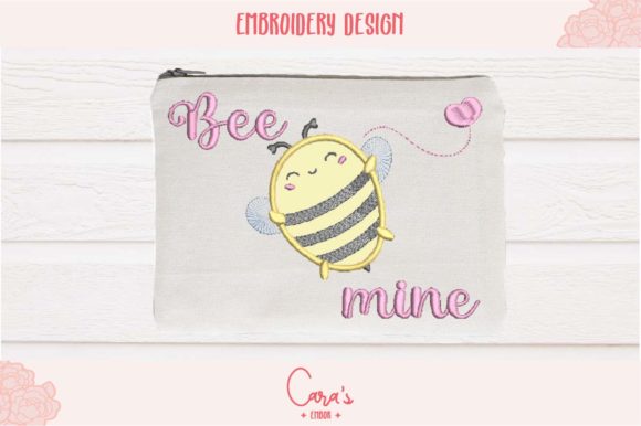 Crafting Cozy Romance: My Bee Mine Valentine's Embroidery Review