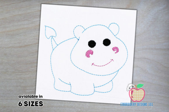 Cute Cartoon Hippo: A Designer's Perspective