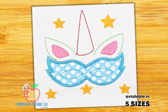 Mardi Gras Unicorn Applique: A Festive Design Review