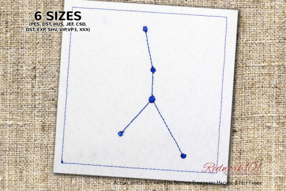 Star Constellation of Cancer Embroidery Review for Real Projects
